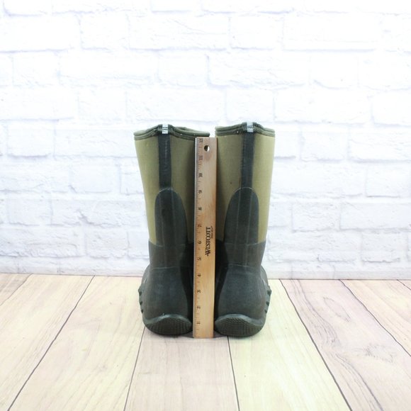 The Original Muck Boot Company Unisex Green Rubber Waterproof Rain Boots 13-13.5 - Picture 5 of 8